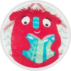 Priekšauts Monsters, 9/237 red, Canpol babies - Image 5