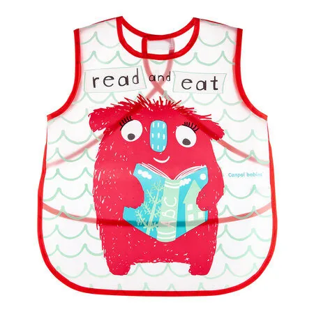 Priekšauts Monsters, 9/237 red, Canpol babies - Image 1