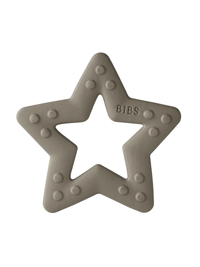 BIBS BABY BITIE, STAR, dark oak - Image 1
