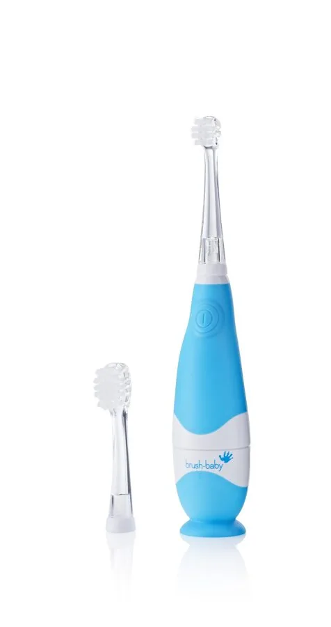 Brush-baby BabySonic elektriskā zobu birste 0-3 gadi, BRB157 zila - Image 1