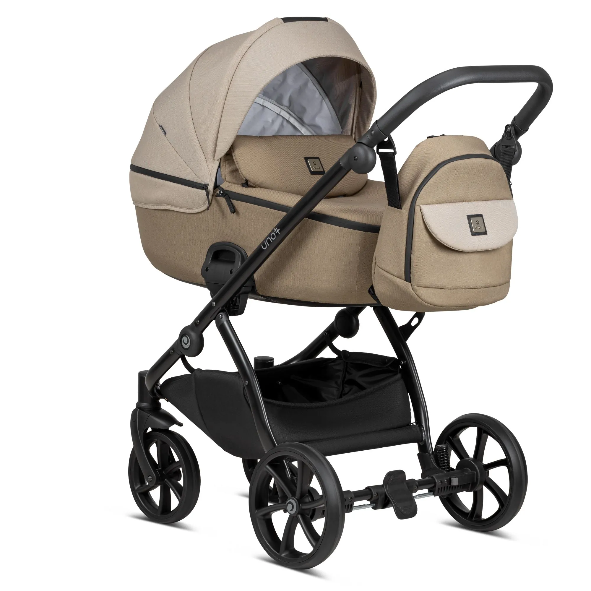 Bērnu rati 2in1 Uno 5 Plus Earth 005 Chateau grey