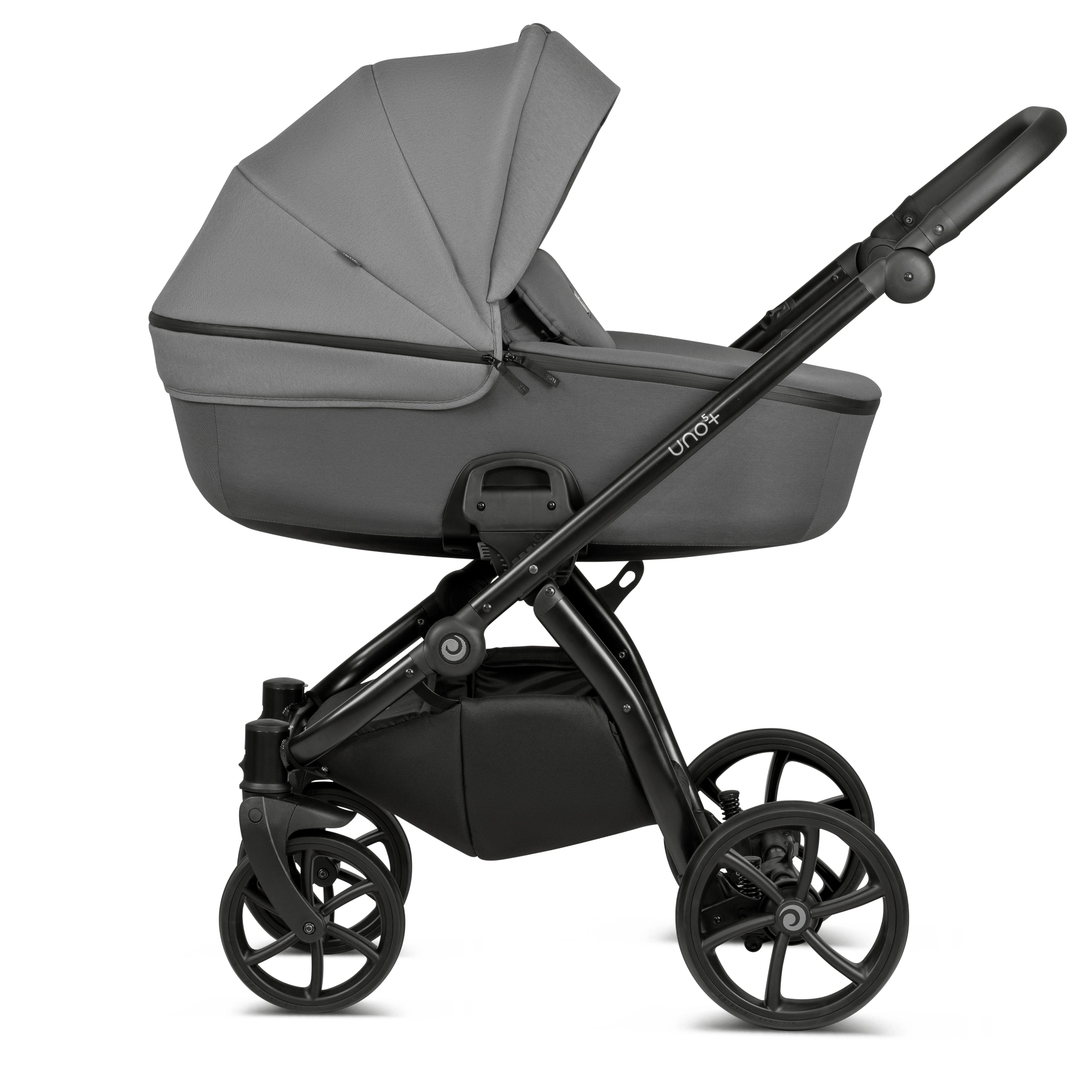 Bērnu rati 2in1 Uno 5 Plus Earth 022 Grey
