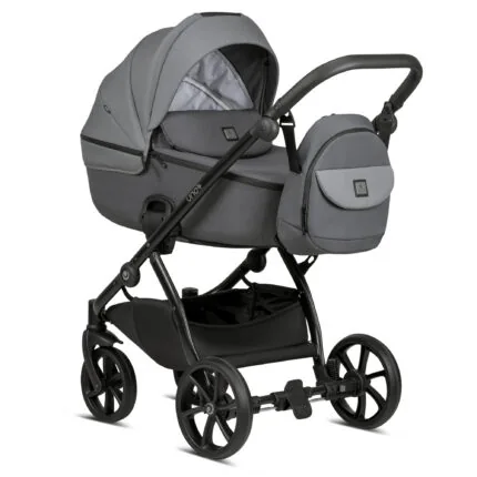 Bērnu rati 2in1 Uno 5 Plus Earth 022 Grey