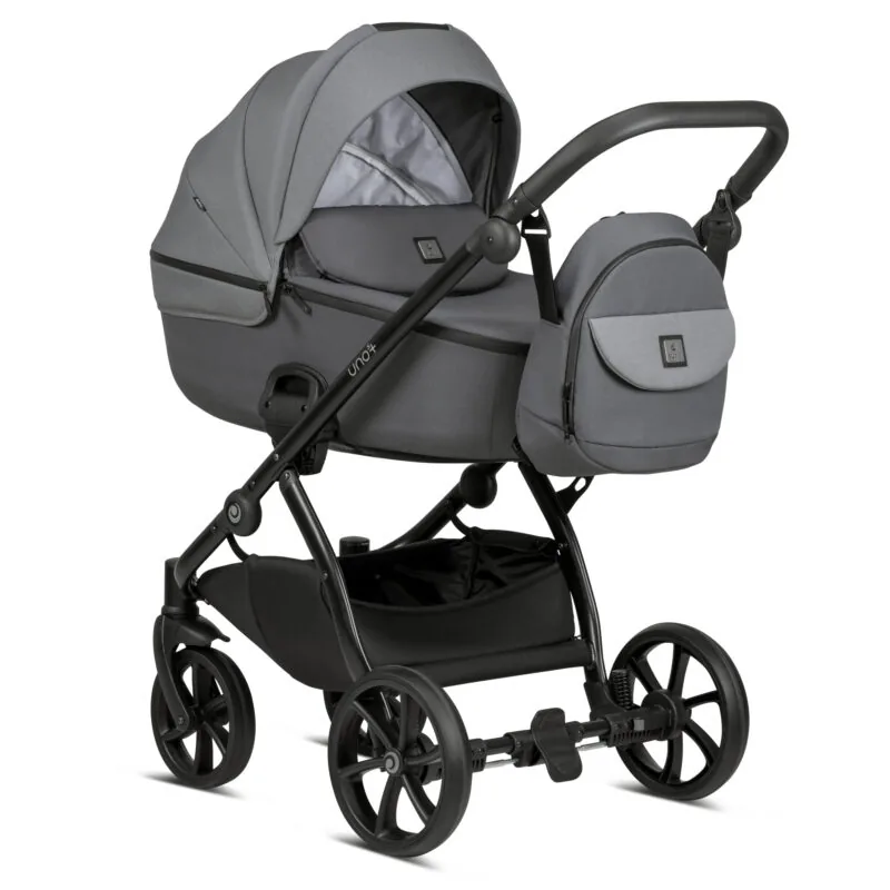 Bērnu rati 2in1 Uno 5 Plus Earth 022 Grey
