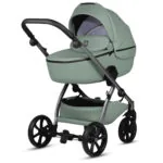 Bērnu rati 2in1 Uno 5 Plus Leather 039 Sage