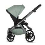 Bērnu rati 2in1 Uno 5 Plus Leather 039 Sage