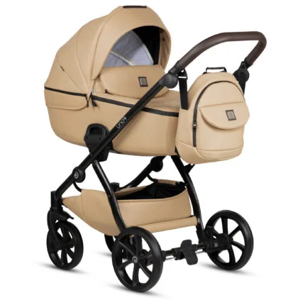 Bērnu rati 2in1 Uno 5 Plus Leather 167 Caramel