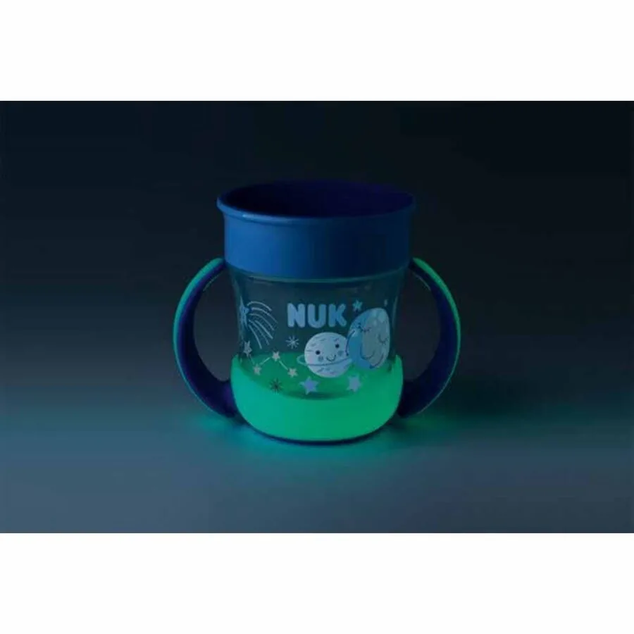 Mācību krūze mini magic cup, SK92, zila, NUK - Image 2