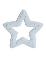 BIBS Baby Bitie, STAR, baby blue