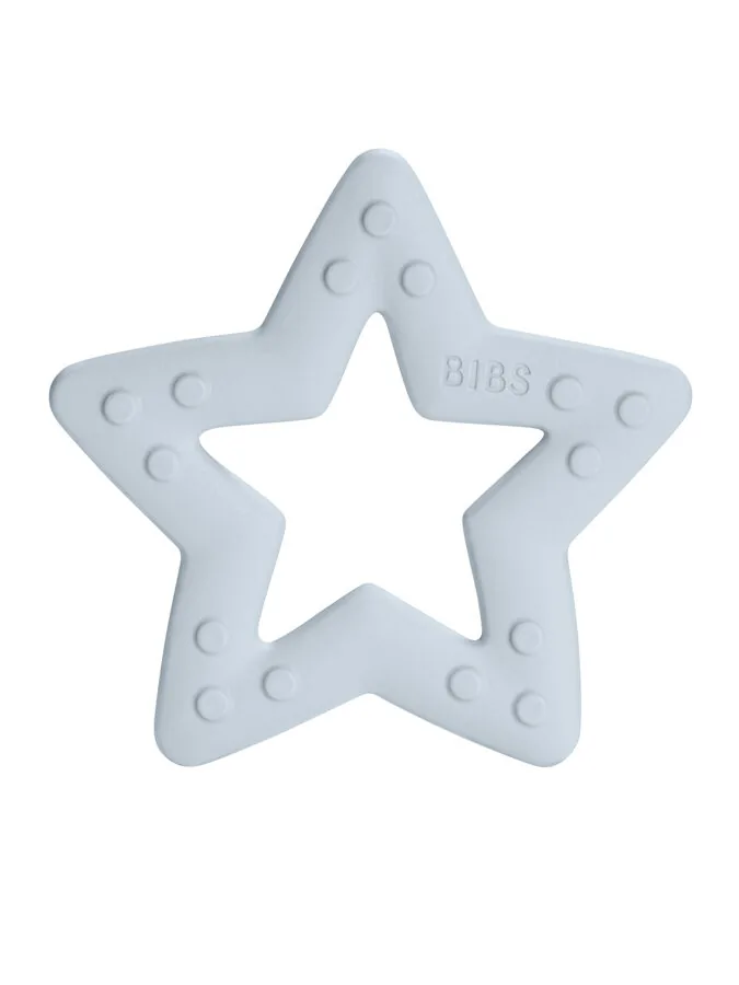BIBS Baby Bitie, STAR, baby blue - Image 1