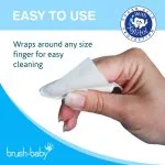 Brush-baby smaganu salvetītes DentalWipes BRB242 - Image 2