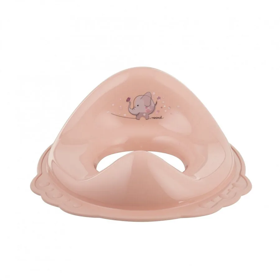 Tualetes mācību sēdeklis Elephant, peach rose, Maltex - Image 1
