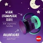 Mācību krūze mini magic cup, SK92, zila, NUK - Image 3