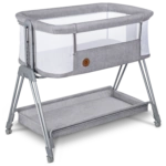Zīdaiņu gultiņa Lionelo Luna, Grey concrete