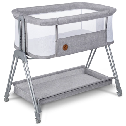 Zīdaiņu gultiņa Lionelo Luna, Grey concrete