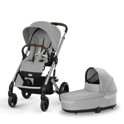 Bērnu rati 2in1 Cybex Balios S Lux, Stone grey