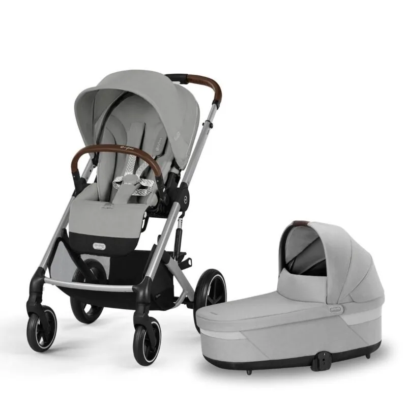 Bērnu rati 2in1 Cybex Balios S Lux, Stone grey