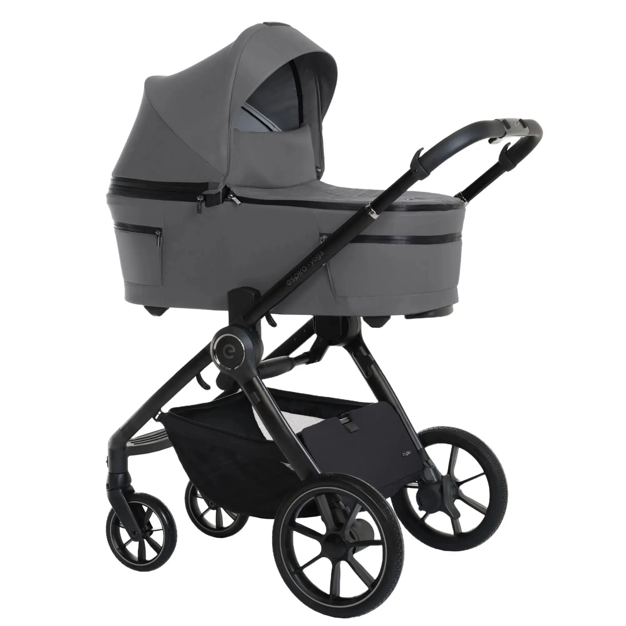 Bērnu rati 2in1 Espiro Yoga, 117 gray zen