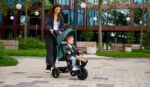 trīsritenis Lionelo Kori 2-in-1 bērniem ar rotējošu sēdekli un regulējamu rokturi