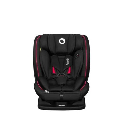 Autokrēsls bērniem Lionelo AART i-size 40-150cm, Black carbon red