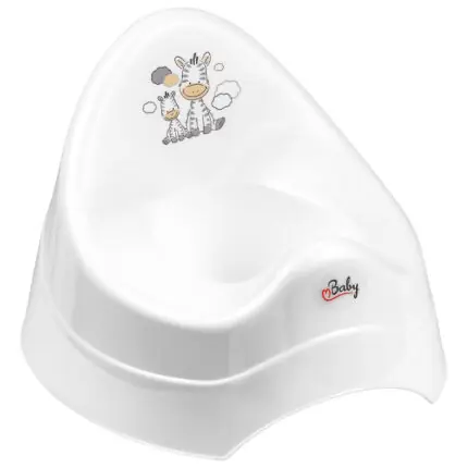 Bērnu podiņš Zebra balts, Maltex 1010840
