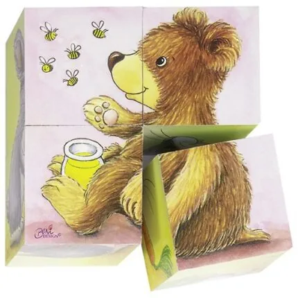 Kubu puzlie Dzīvnieku mazuļi, 57059 Goki