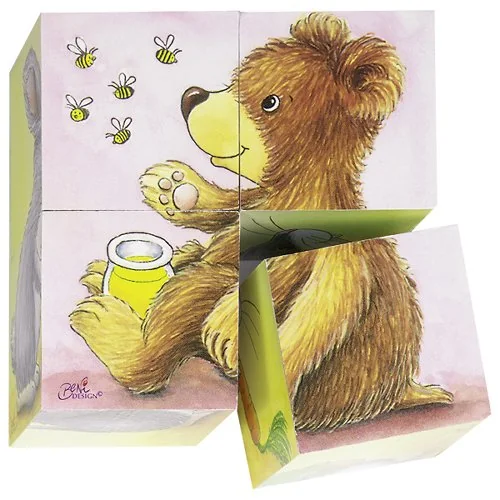 Kubu puzlie Dzīvnieku mazuļi, 57059 Goki