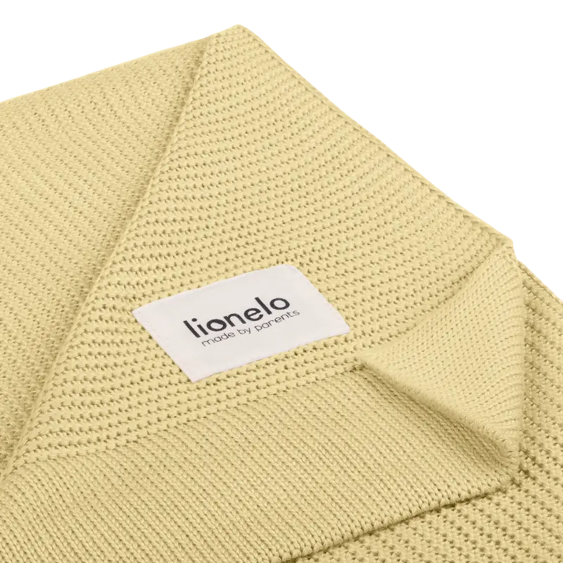 Bamboo plediņš 75x100 cm, Lionelo yellow lemon