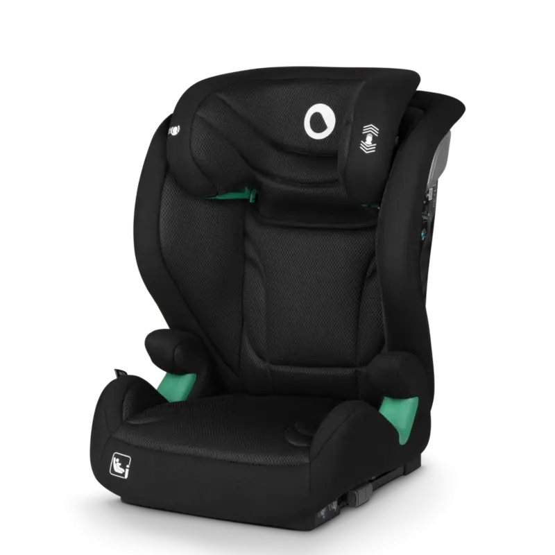 Autokrēsls Lionelo Igo i-size 100-150 cm Black carbon