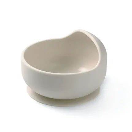 Silikona bļoda ar piesūcekni, cream 1481/04 Baby ono