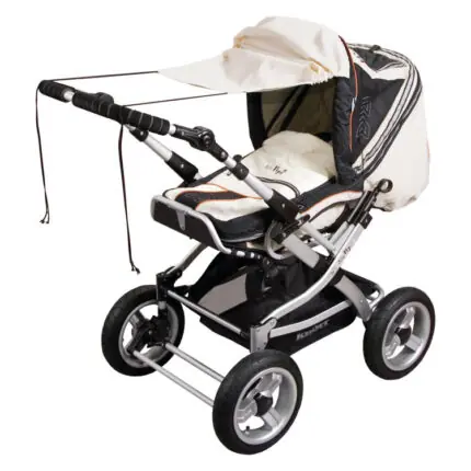 Universāls saules pārsegs ratiem Sunny baby, 11172 sand